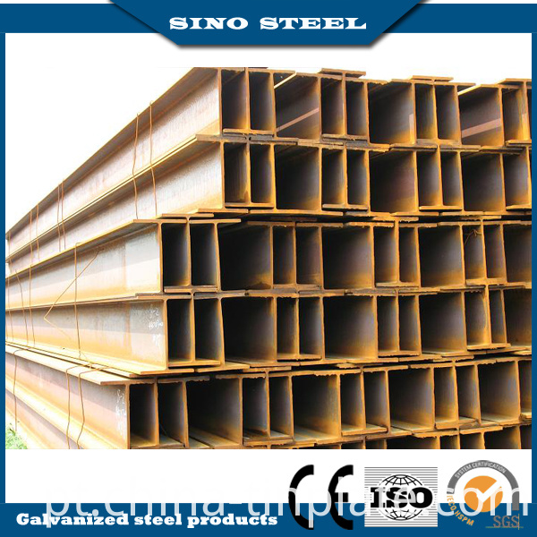 Q235 Q345b 100*100*6*8mm Hot Rolled Steel H Beam